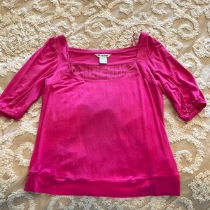 Nygard pink top